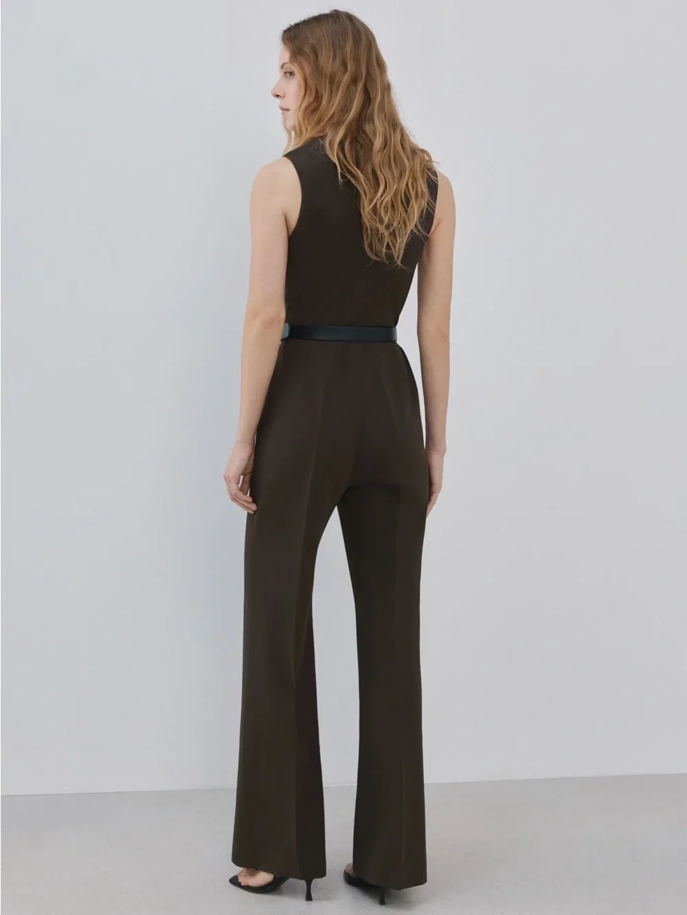 🔥NWT Jumpsuit with Belt